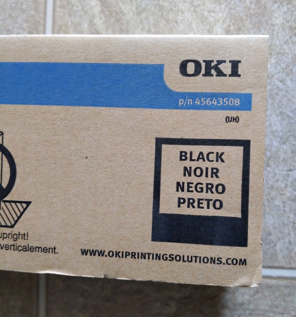 OKI Okidata 45643508 BLACK Toner Cartridge ES9465, ES9475, Genuine OEM Sealed
