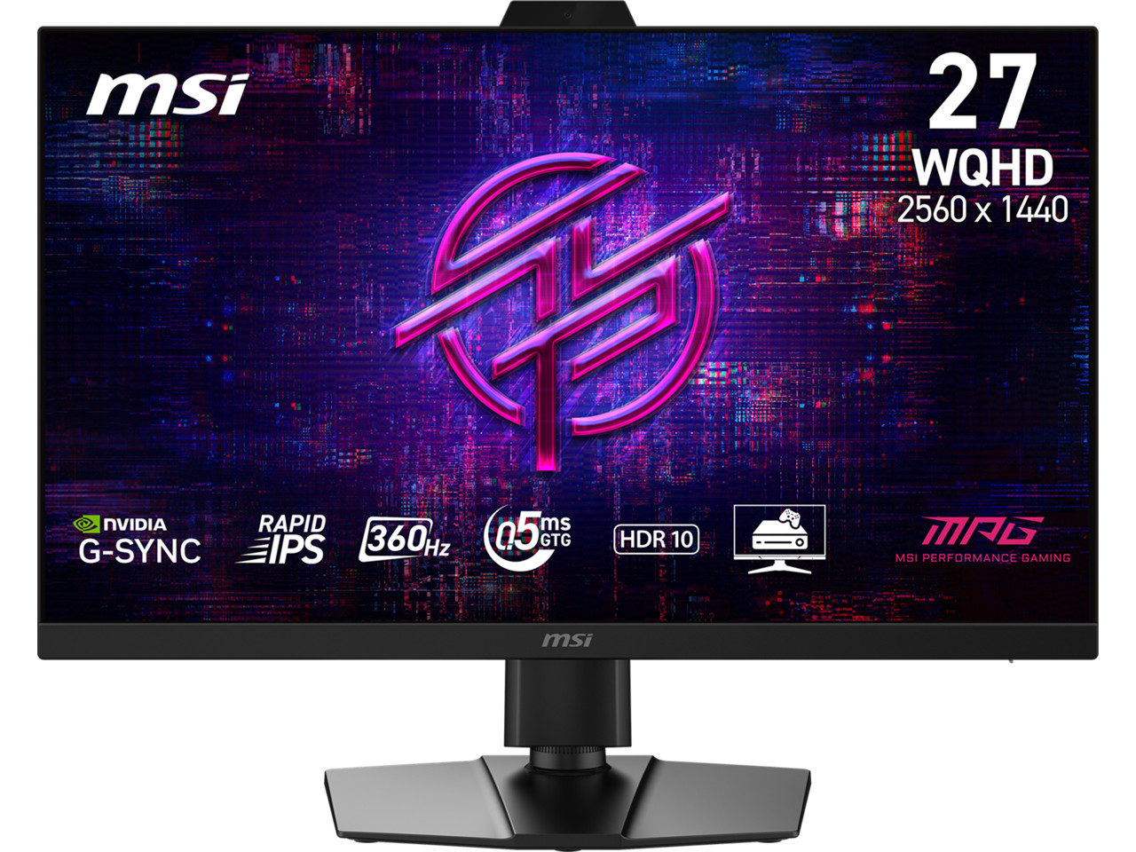 MSI MPG 272QRF X36 27” WQHD Gaming Monitor, 360Hz Rapid IPS, 0.5ms Response Time