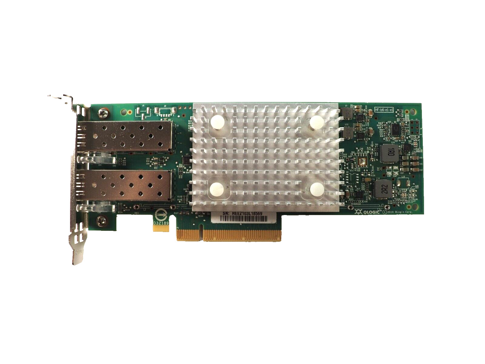 Dell QLogic QL41112HLCU-DE 10Gb SFP+ Dual Port Network Card 807N9