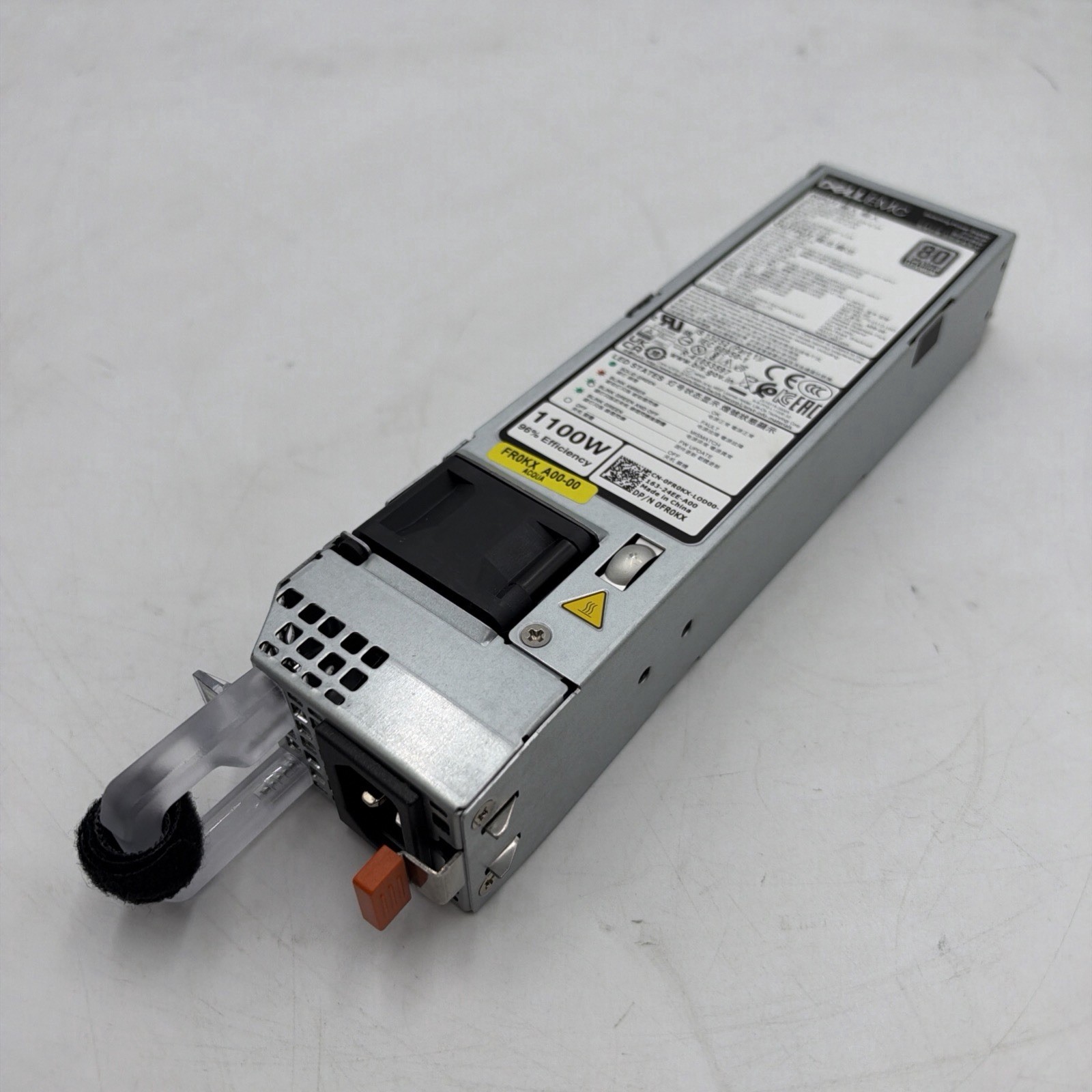 DELL POWEREDGE R6525 R750 R650 1100W PLATINUM 80 POWER SUPPLY FR0KX