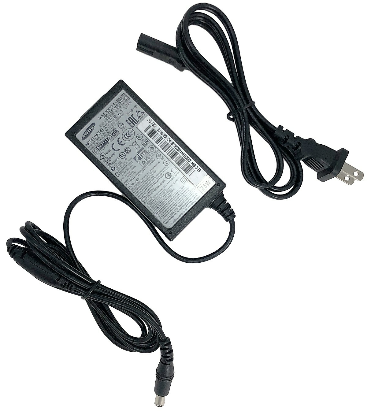 Genuine Samsung AC Adapter for Samsung SyncMaster S27 - Series LED Monitor