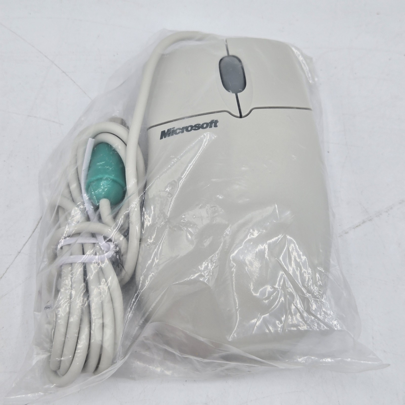 Vintage Microsoft 2 Button Ball IntelliMouse 1.2A PS/2 Mouse X04-72167 - New