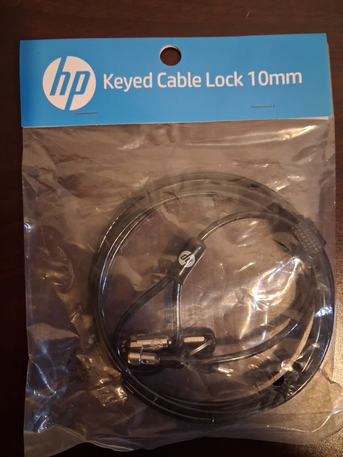 HP Keyed Cable Lock 10mm T1A62AA