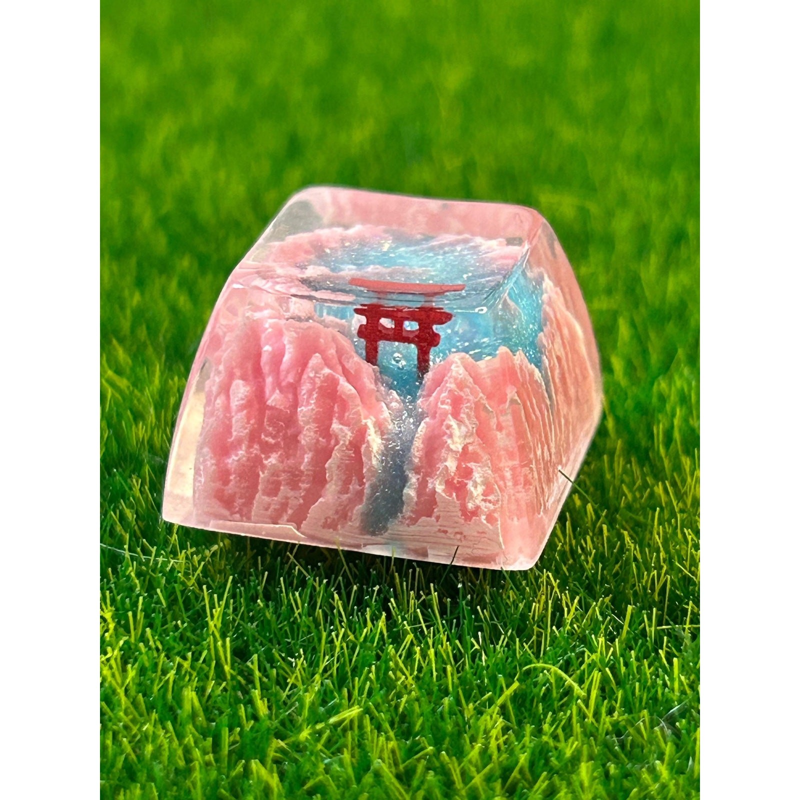 Sakura Artisan Resin Keycap for Mechanical Keyboard