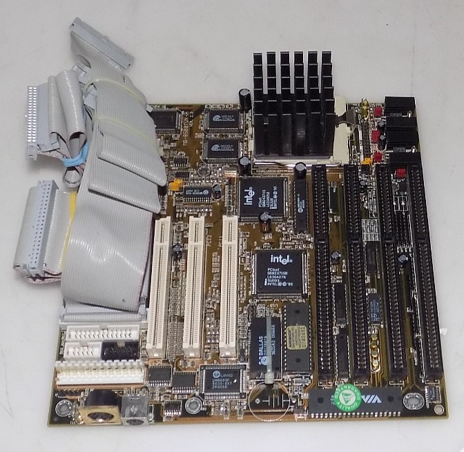 BIOSTAR MB-8500TVX-A VER. 2.2 SOCKET 7 INTEL PENTIUM PCI ISA Baby AT Motherboard