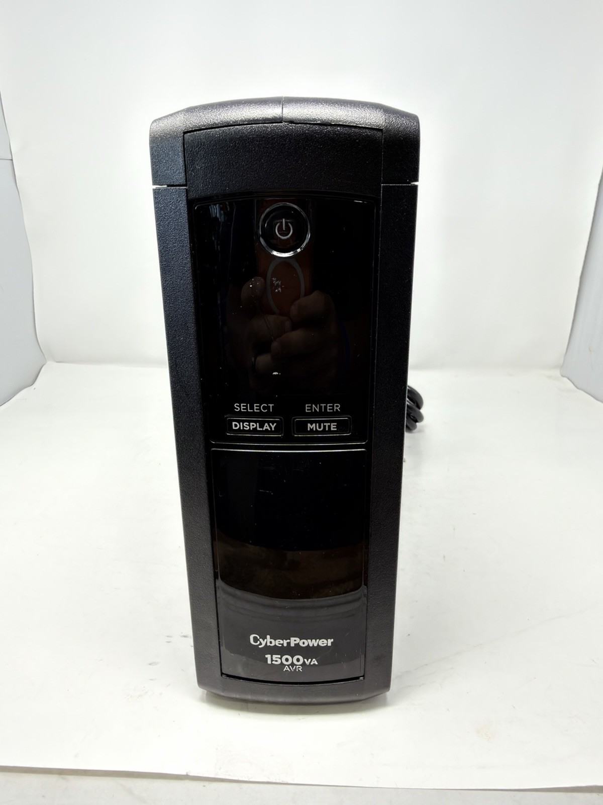 CyberPower CP1500AVRLCDa Intelligent LCD UPS System 1500VA 900W 12-Outlet