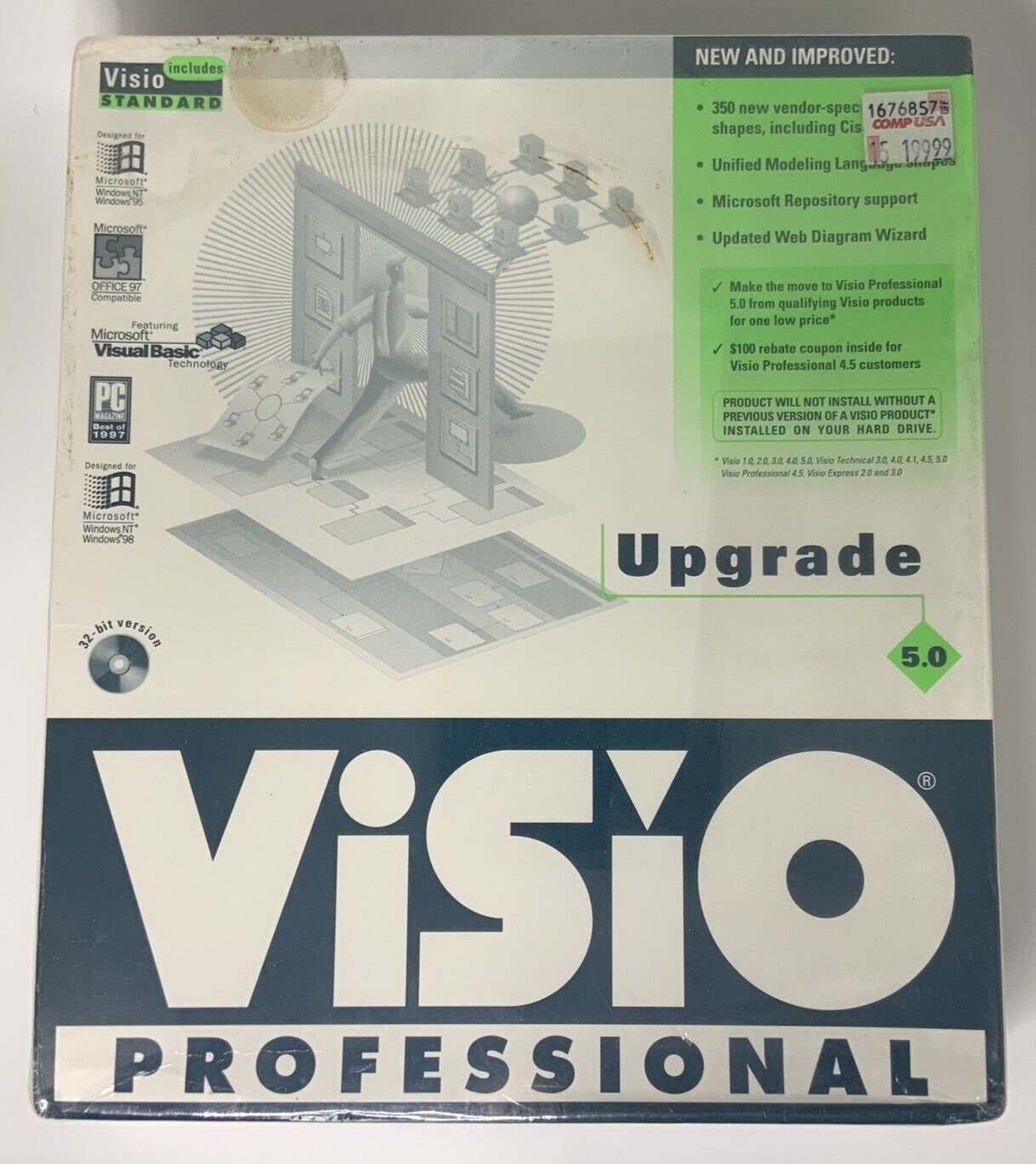 Visio Professional 5.0 Upgrade ( New )