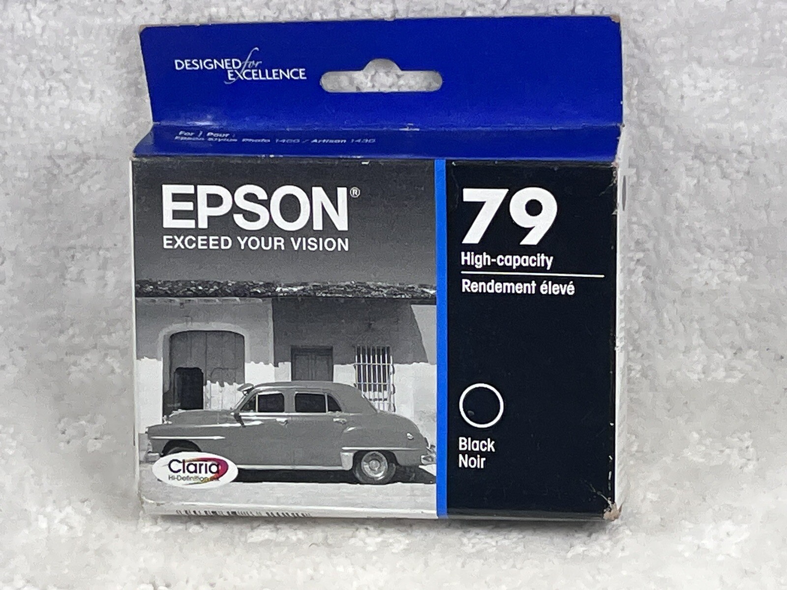 Epson Claria Ink Cartridge TO79120 Black High Capacity 79 - Exp 02/2020