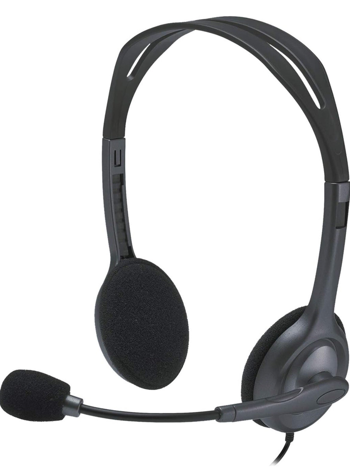 Logitech H111 Wired Headset, Stereo Headphones