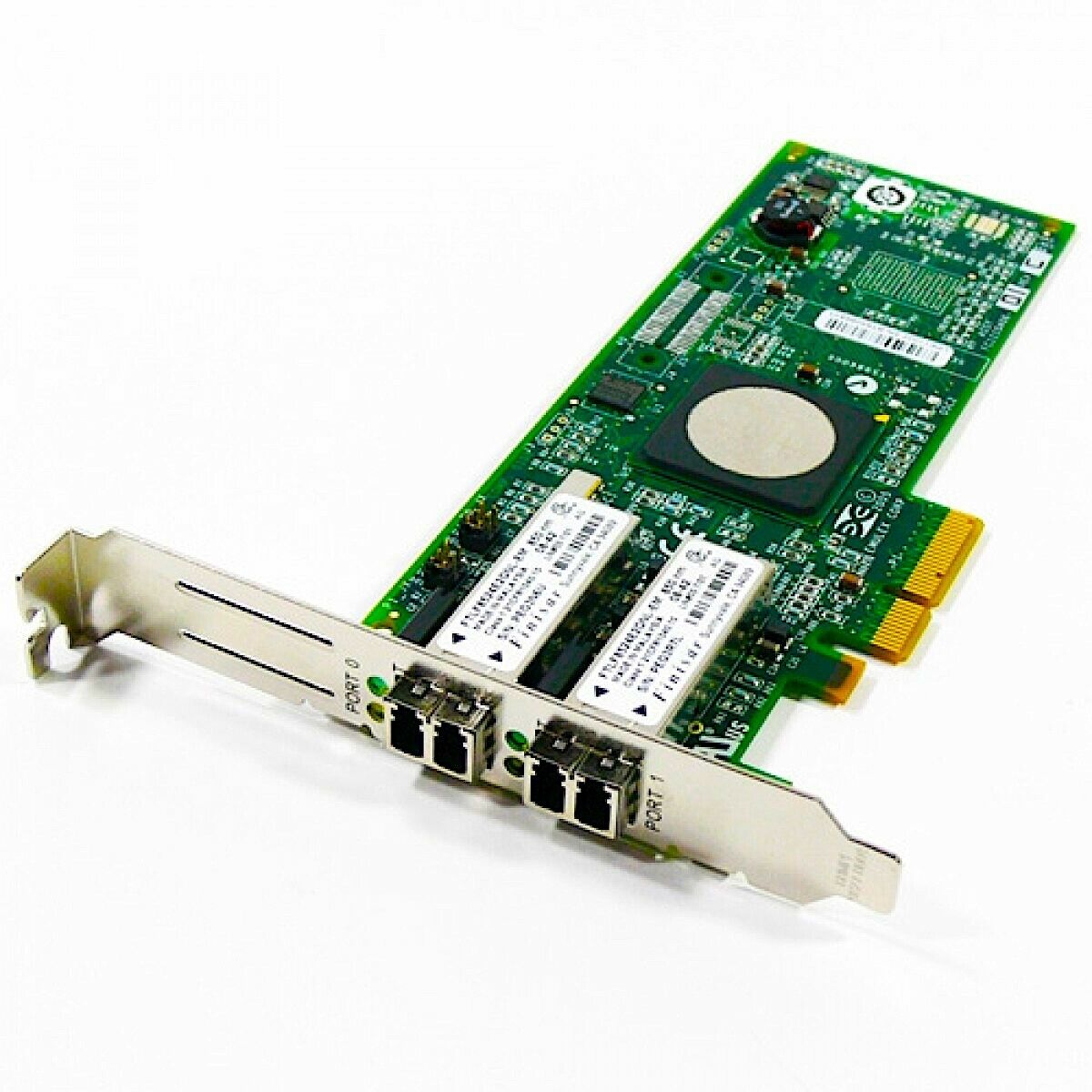 407621-001 I HP PCIe Dual Fiber Channel (FC) Host Bus Adapter (QLogic) - 4GB HBA