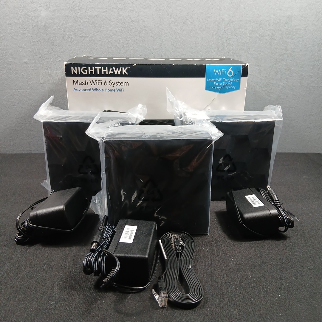 Netgear Nighthawk WiFi AX1800 6 WiFi Mesh System 1.8Gbps MK63S 3 Pack
