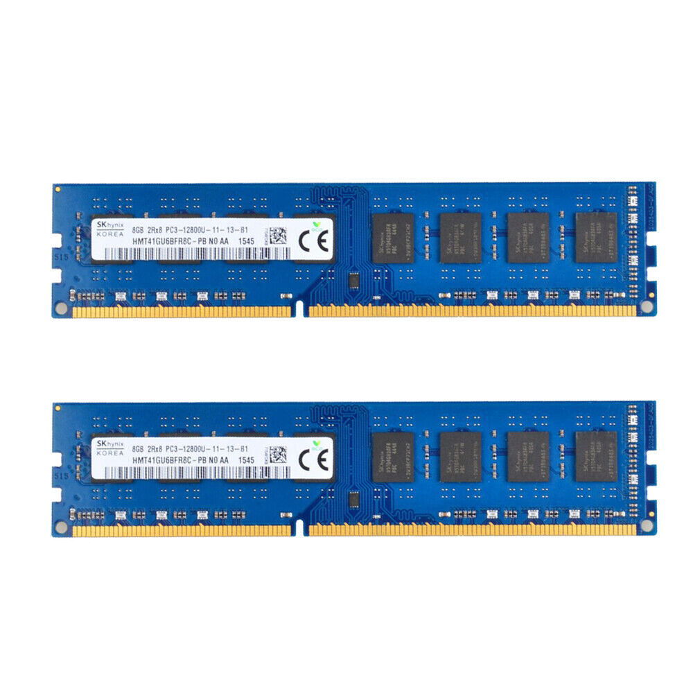 16GB (2x 8GB) DDR3 PC3-12800 1600MHz Desktop Memory RAM for Dell Inspiron 3847