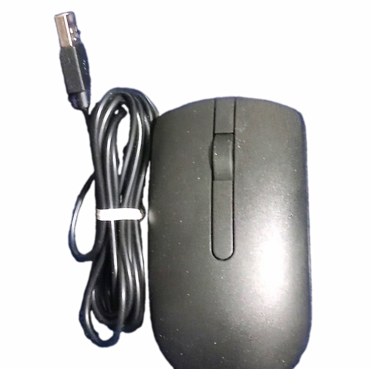 Dell 065K5F Black Wired USB Optical Standard Mouse w/ Scroll Wheel, 3 Buttons