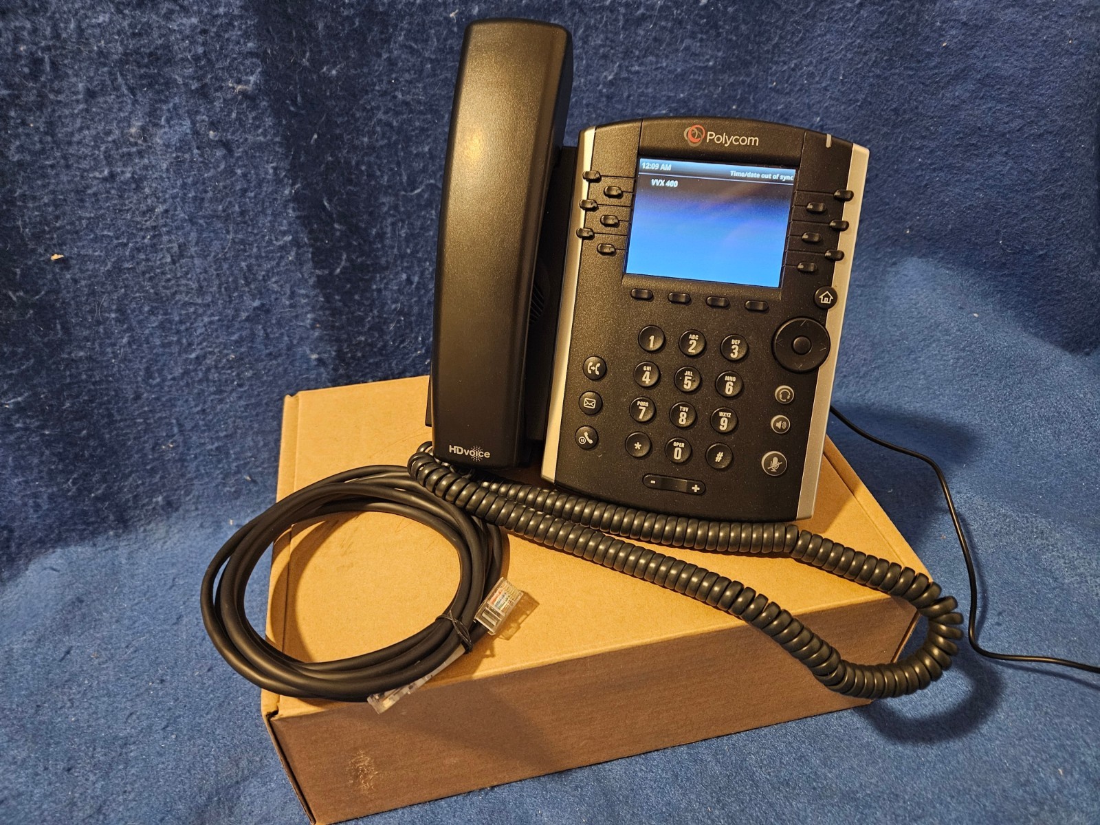 Polycom VVX 400 (2201-46104-001) 12-Line IP Business Phone