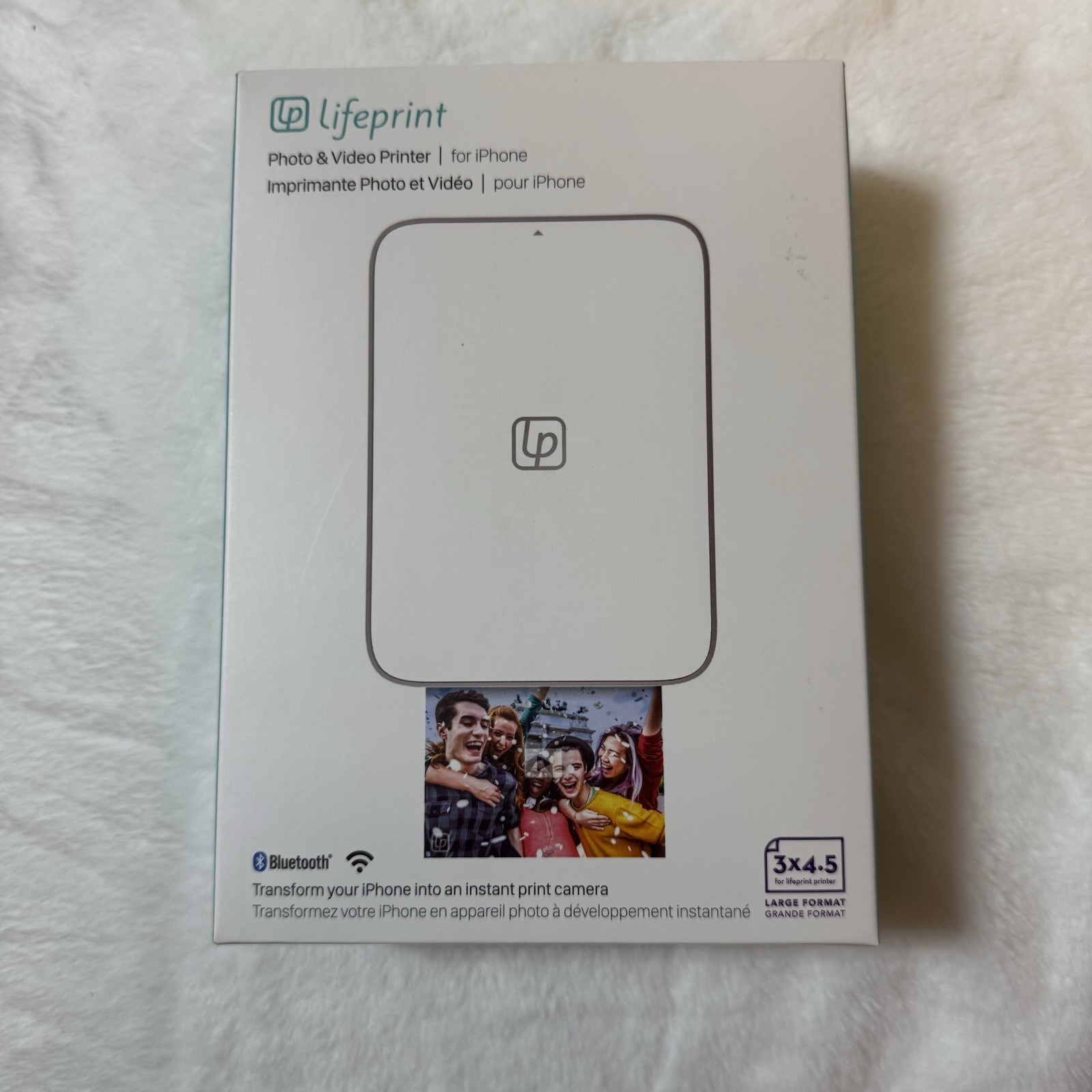Lifeprint WHT LP001-1 Photo & Video Printer For iPhone