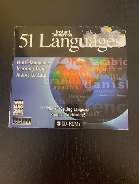 ***Instant Immersion 51 Languages 3 CD-ROM Set***