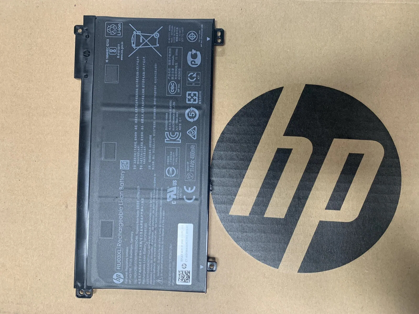 RU03XL  L12791-855 Hp Probook x360 440 G1,11 G3,G4,G5,G6,G7 Original Battery New