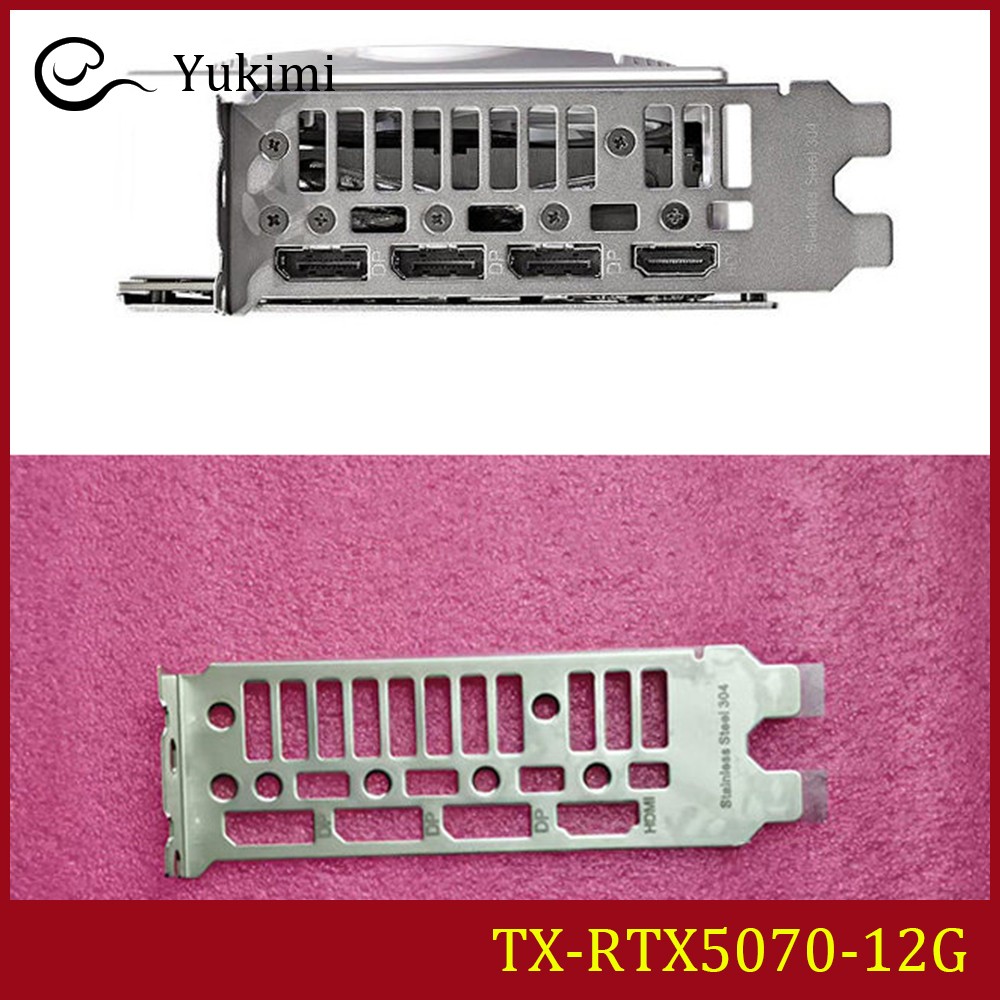 NEW FOR ASUS TX-RTX5070-12G 、TX-RTX5070-O12G Ｍotherboard I/O Shield Backplate