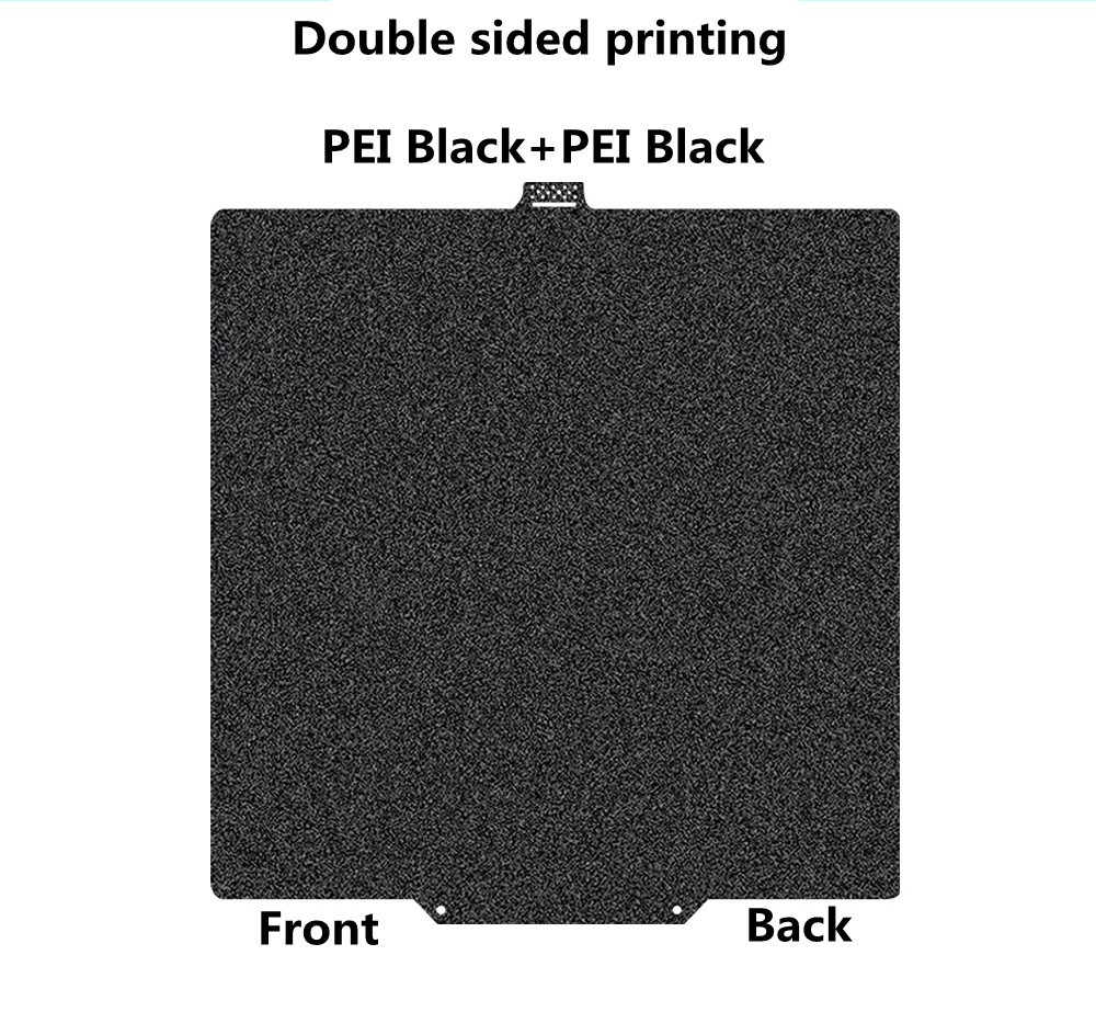 For QIDI Q2/Q2C 3D Printer Parts Build Plate Double Sided Printing 280×280mm