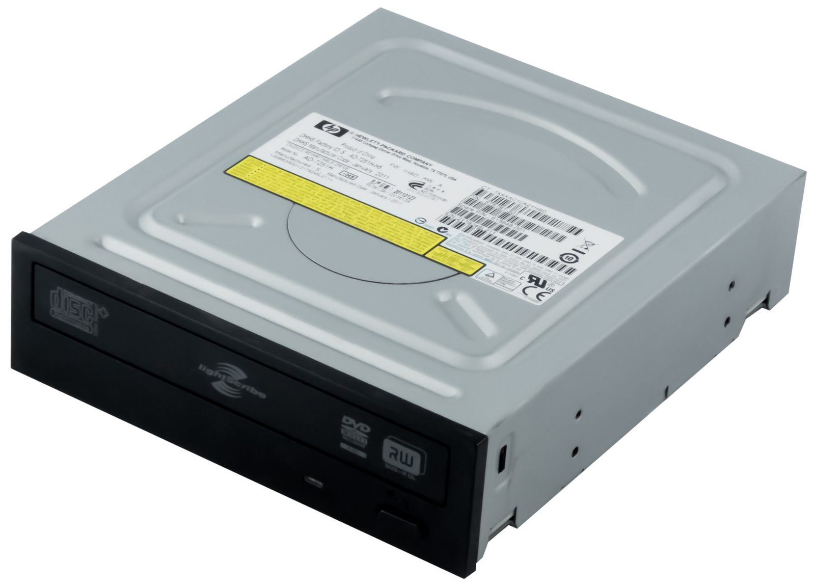 HP 615646-001 AD-7251H 5.25'' DVD/CD REWRITABLE DRIVE SATA