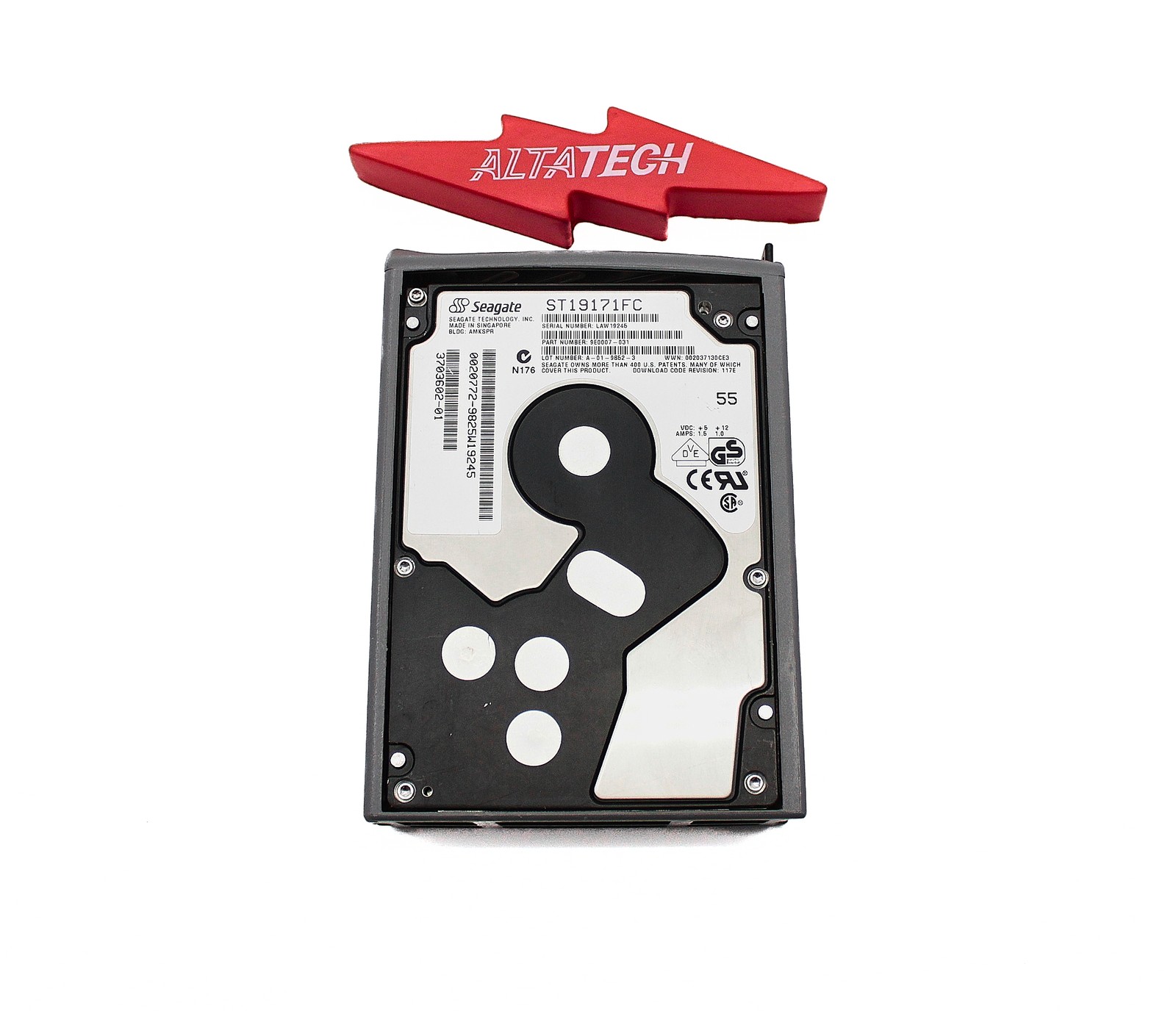 Sun Microsystems 370-3602 9.1GB 7200 RPM 3.5" Fibre Channel HDD