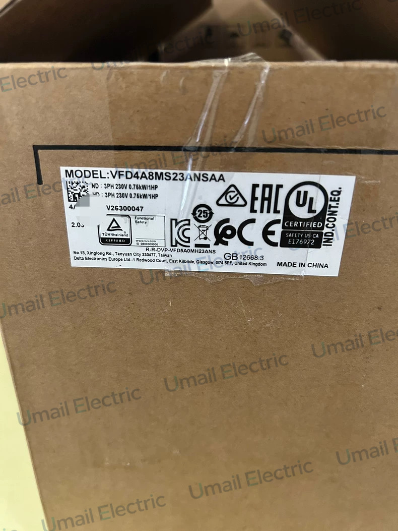1PC NEW Delta VFD4A8MS23ANSAA Inverter Fast Shipping 1-Year Warranty