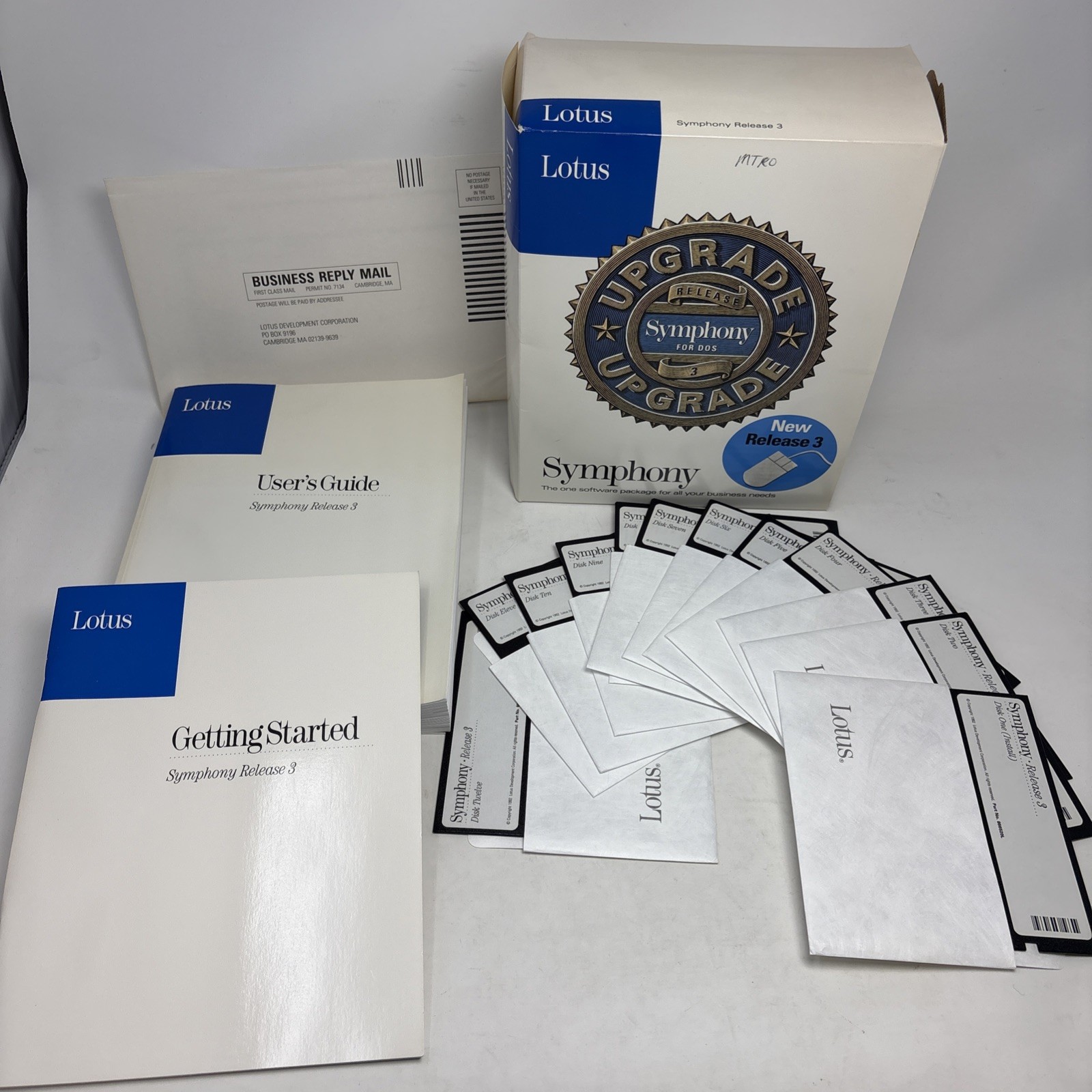 Lotus Symphony Release 3 5.25” Floppy Disks Vintage Computing Upgrade Complete