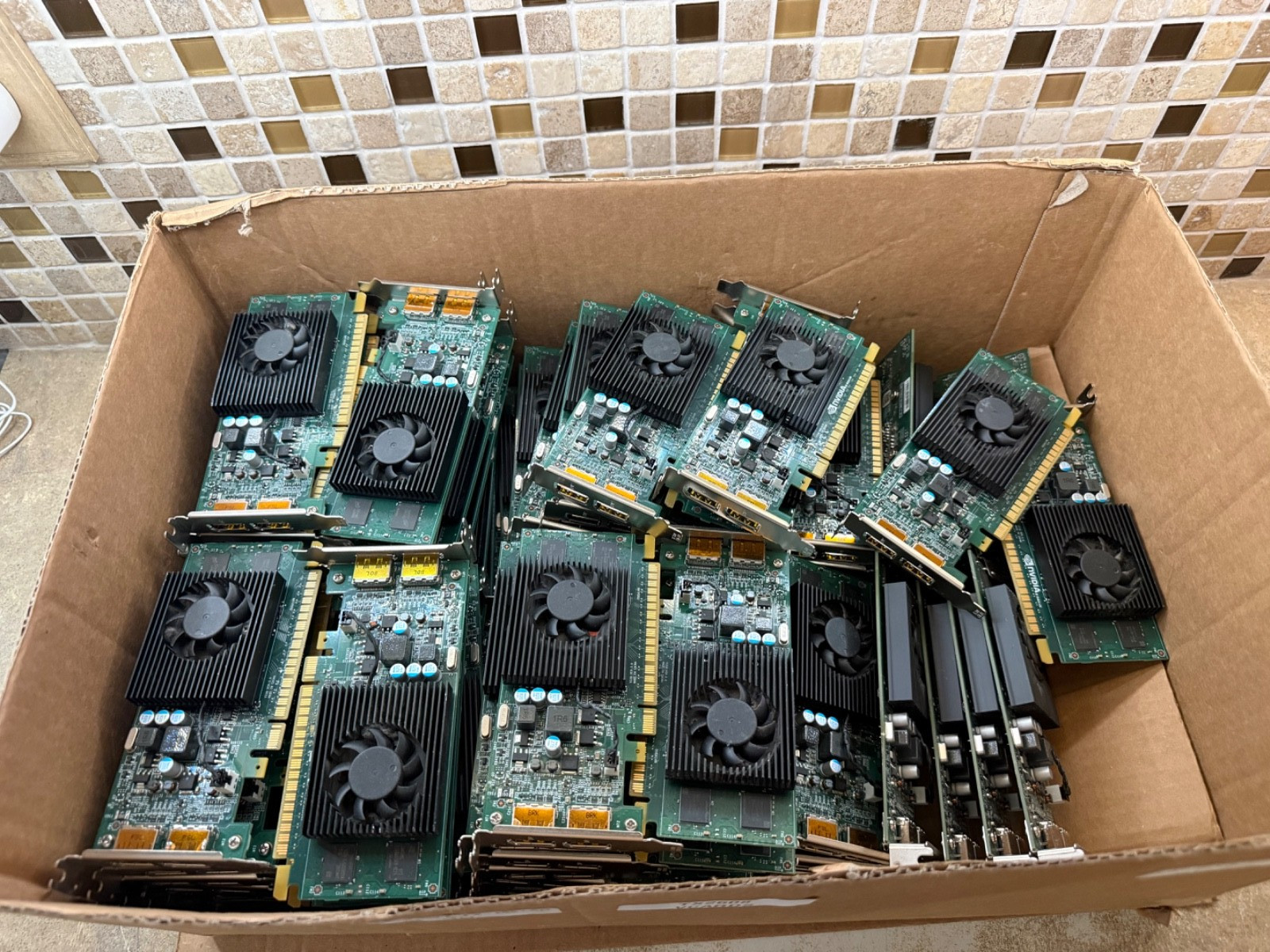 Lot of 10 NVIDIA GeForce GT 730 2GB GDDR5 MS-V338 Low Profile Dual DisplayPort