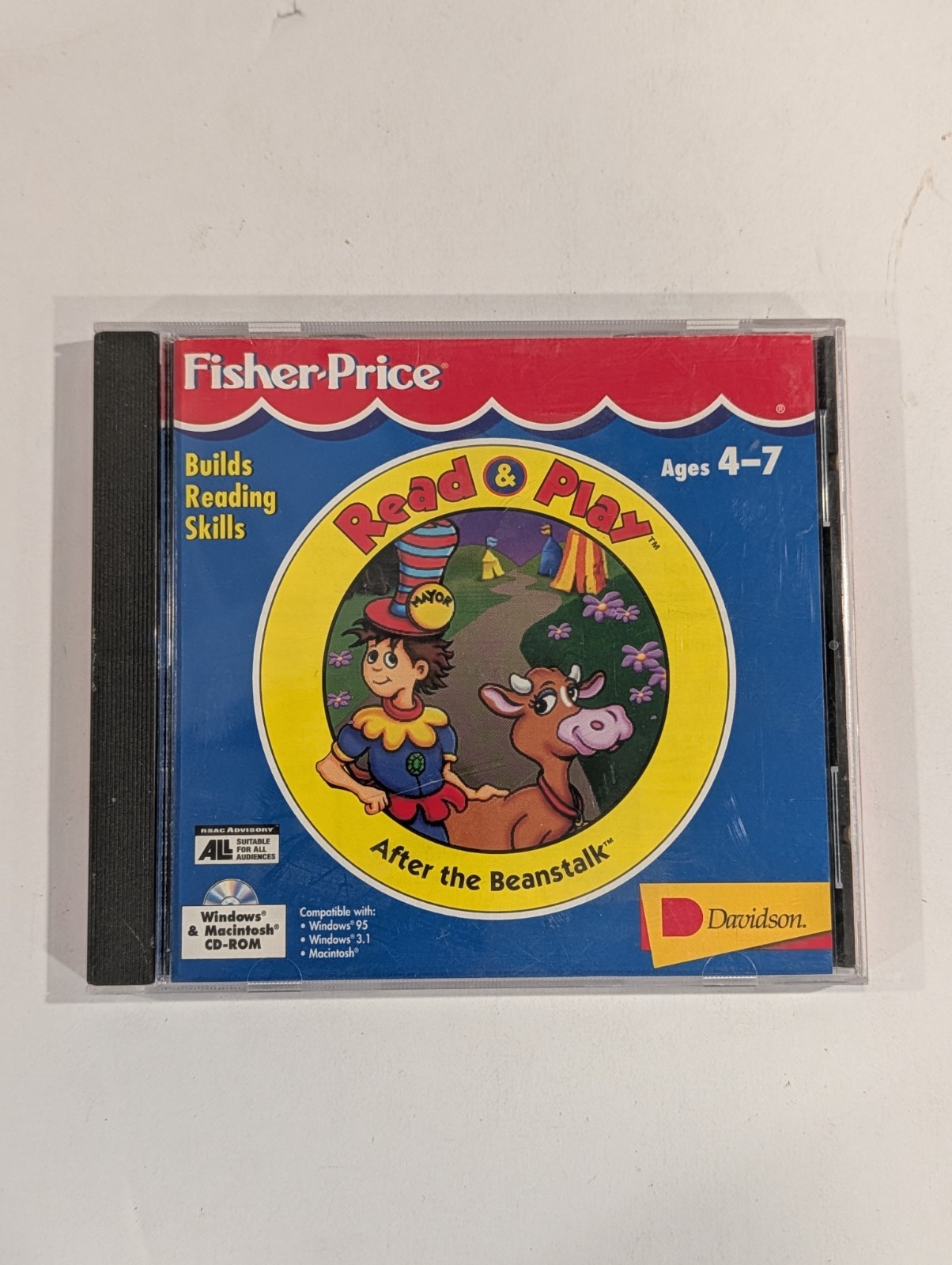 Fisher-Price Read & Play After The Beanstalk PC CD-ROM | Reading, Ages 4-7
