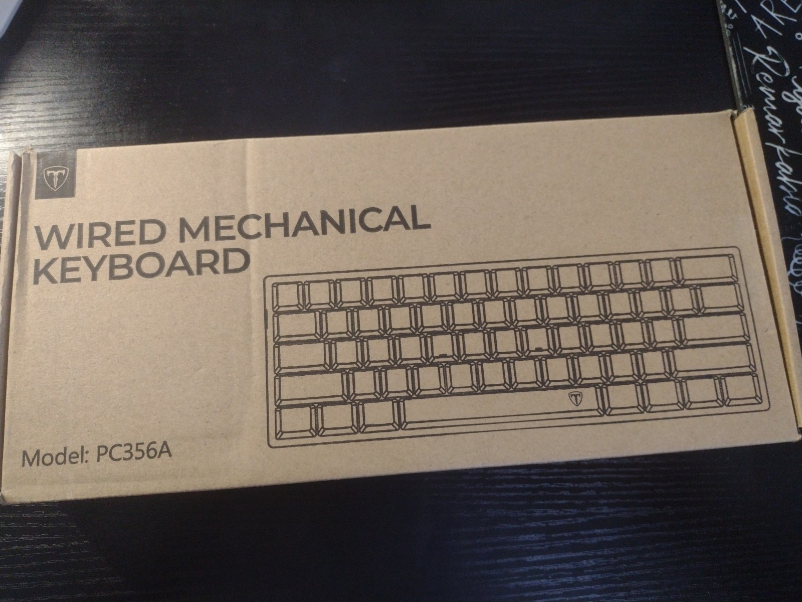 Victsing Wired Gaming Keyboard PC320A Black Clicky Mechanical Keyboard RGB Glow