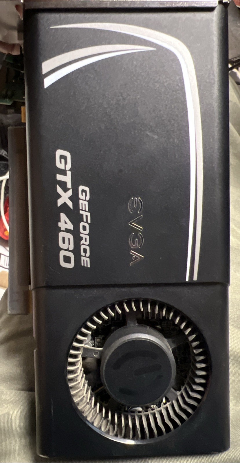 EVGA NVIDIA GeForce GTX 460  1GB GDDR5 SDRAM