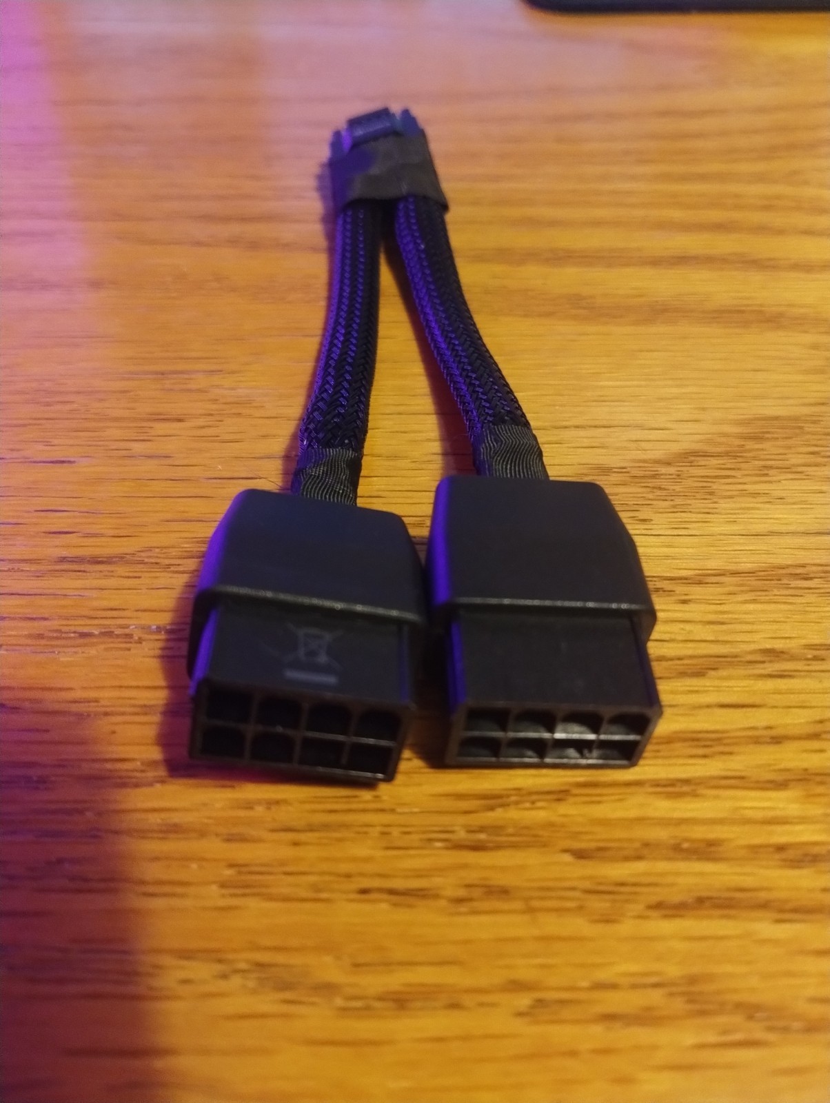 Authentic Nvidia 2x 8-pin PCIe to 16-pin 12VHPWR Connector 030-1633-000 RTX ADA