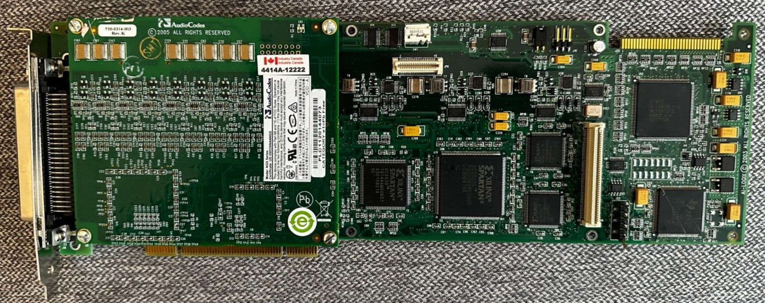 Audio Codes NGX Series 24 Channel PCI Controller Card 910-0314-003 Rev K