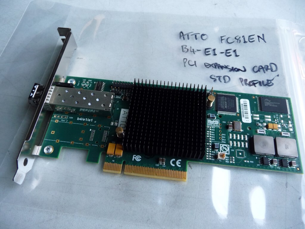 AU SELLER ATTO FC81EN Celerity Single Port 8GB/s Fibre Channel PCIe 2.0 ADAPTER