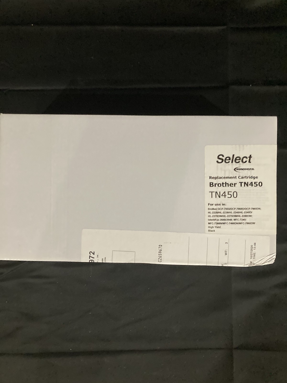 Innovera TN-450 TN450 Black Toner Cartridge 