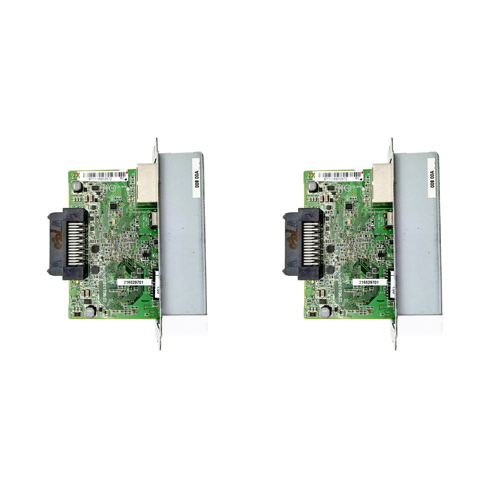 2PCS UB-E04 Ethernet Interface Wired Card Fits For Epson TM-T88VII TM-U675