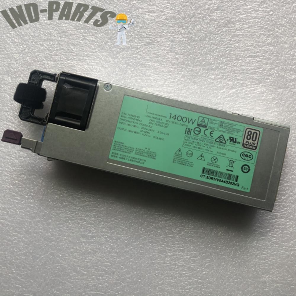 720620-B21 733428-101 DPS-1400CB A Power Supply for HP Gen9 G9 Server 1400W