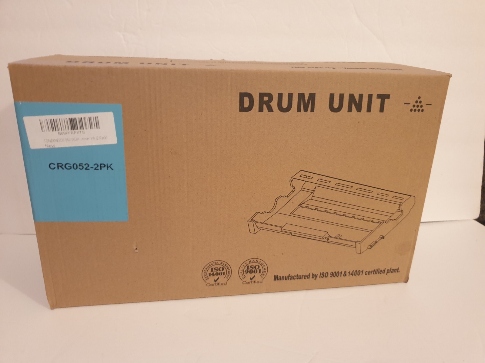 TonerNeeds DRUM UNIT Compatible with CANON 052 052H Black 2 Pack