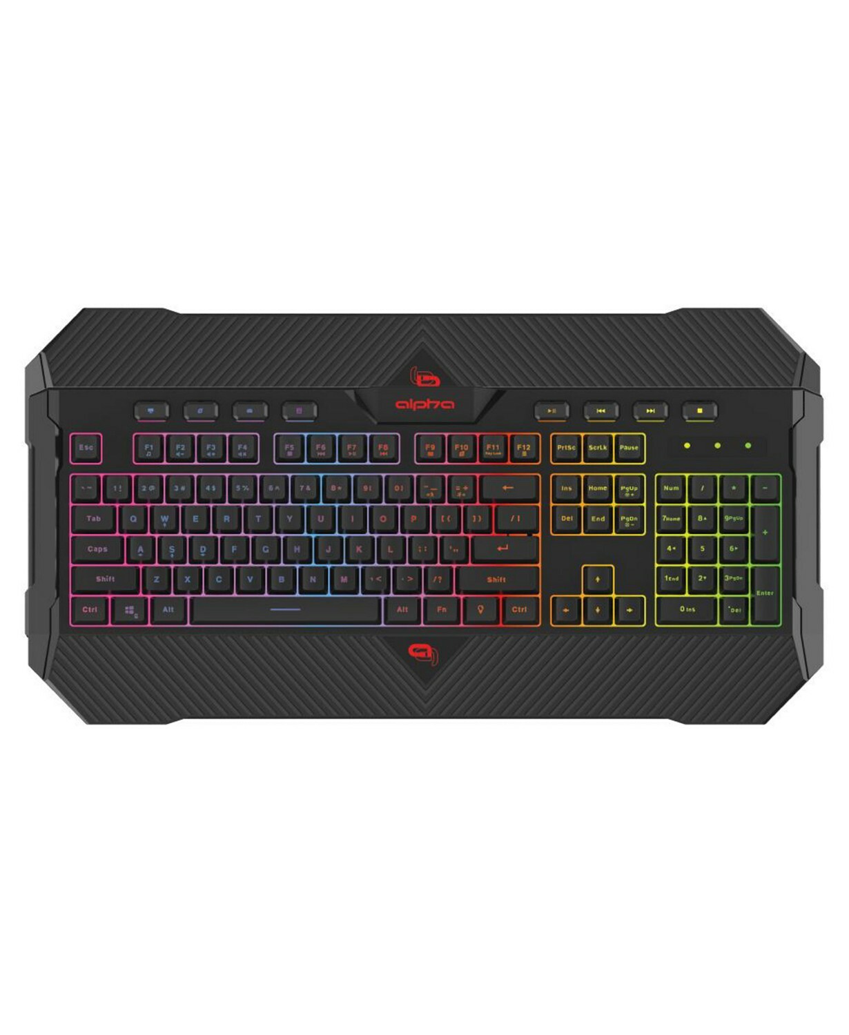Alpha Gaming Battle Group 3-Piece Set with Vertex Headset, Recon Keyboard & Opti