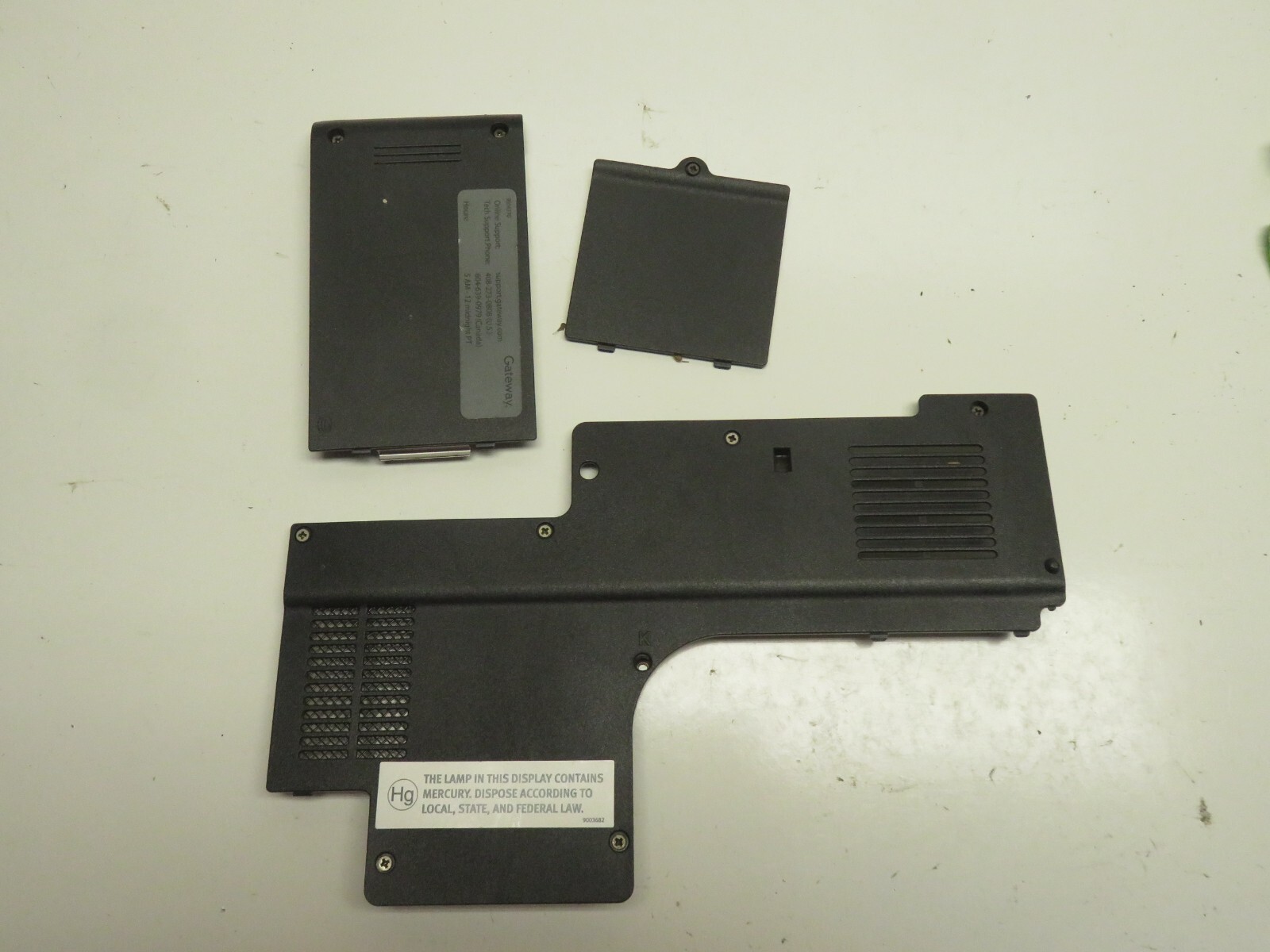 Gateway MA7 MT6705 Bottom Cover & HDD Caddy Set