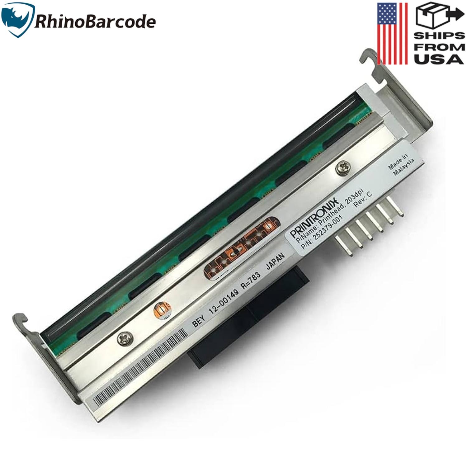 252379-001 Printhead for Printronix SL4M T4M 203dpi Thermal Label Printer