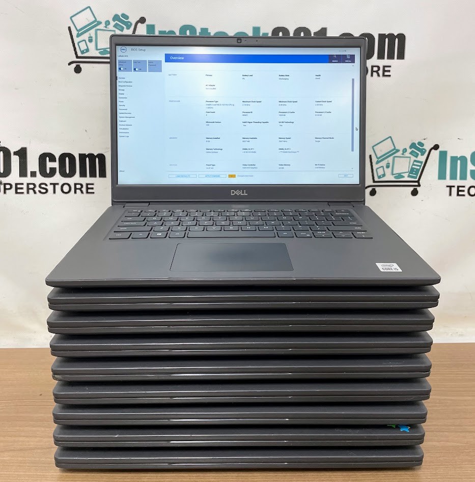 LOT 9 Dell Latitude 3410 14'' Intel i5-10210U 1.6GHz 8gb RAM NO SSD Please Read