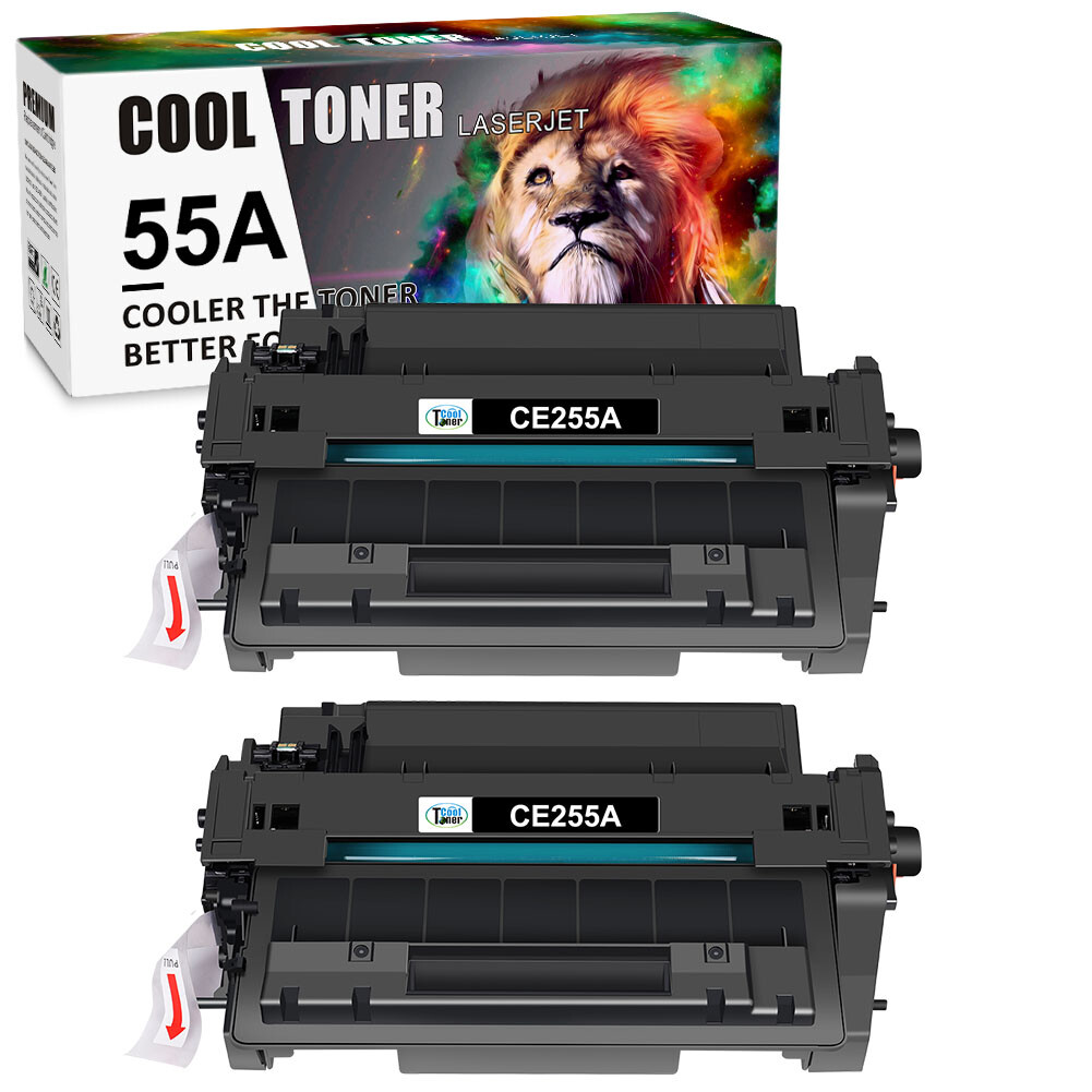 CE255A BK Toner Cartridge Lot Fit For HP LaserJet P3010 P3015 P3015dn