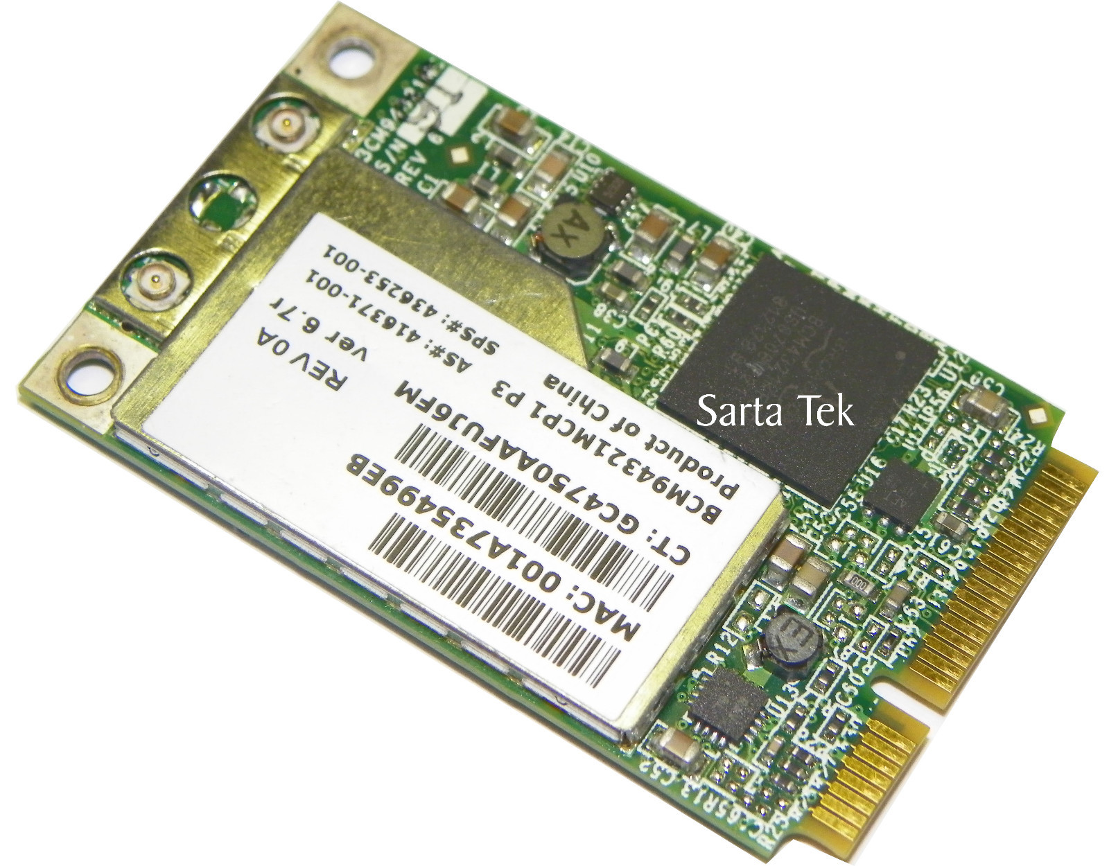 BCM94321MC a/b/g/n WLAN PCIe Mini Origina HP 436253-001 412766-001 