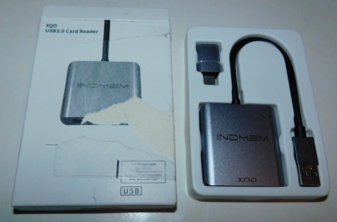 INDMEM XQD USB3.0 Card Reader USB Brand New