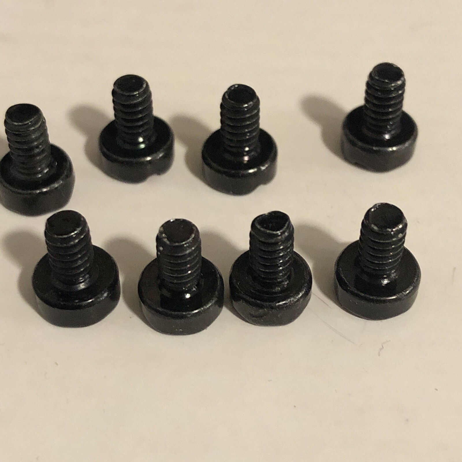 Lot of 8 OEM HP M3 Desktop Optical Drive Black Mounting Screws Quick Ship