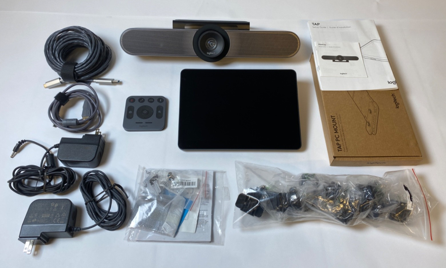 Logitech MeetUp Conferencing System Bundle V-R0007, VU0053, R-R0012, +More *READ