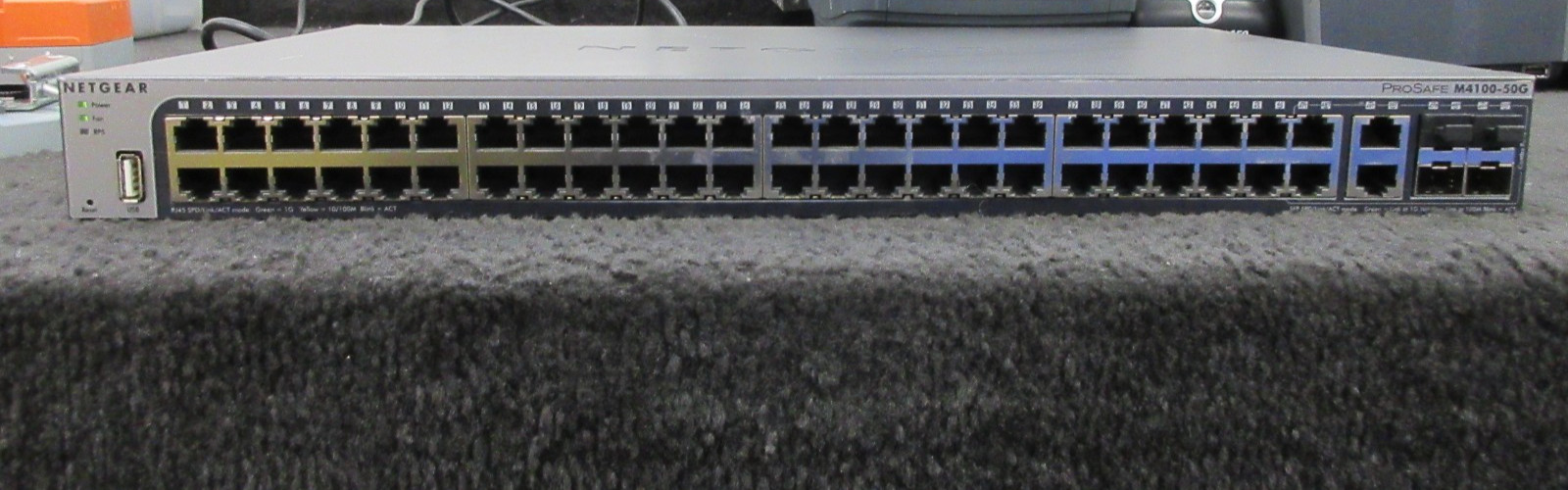NetGear PROSAFE M4100-50G-POE+ 48-Port PoE Ethernet Managed Switch