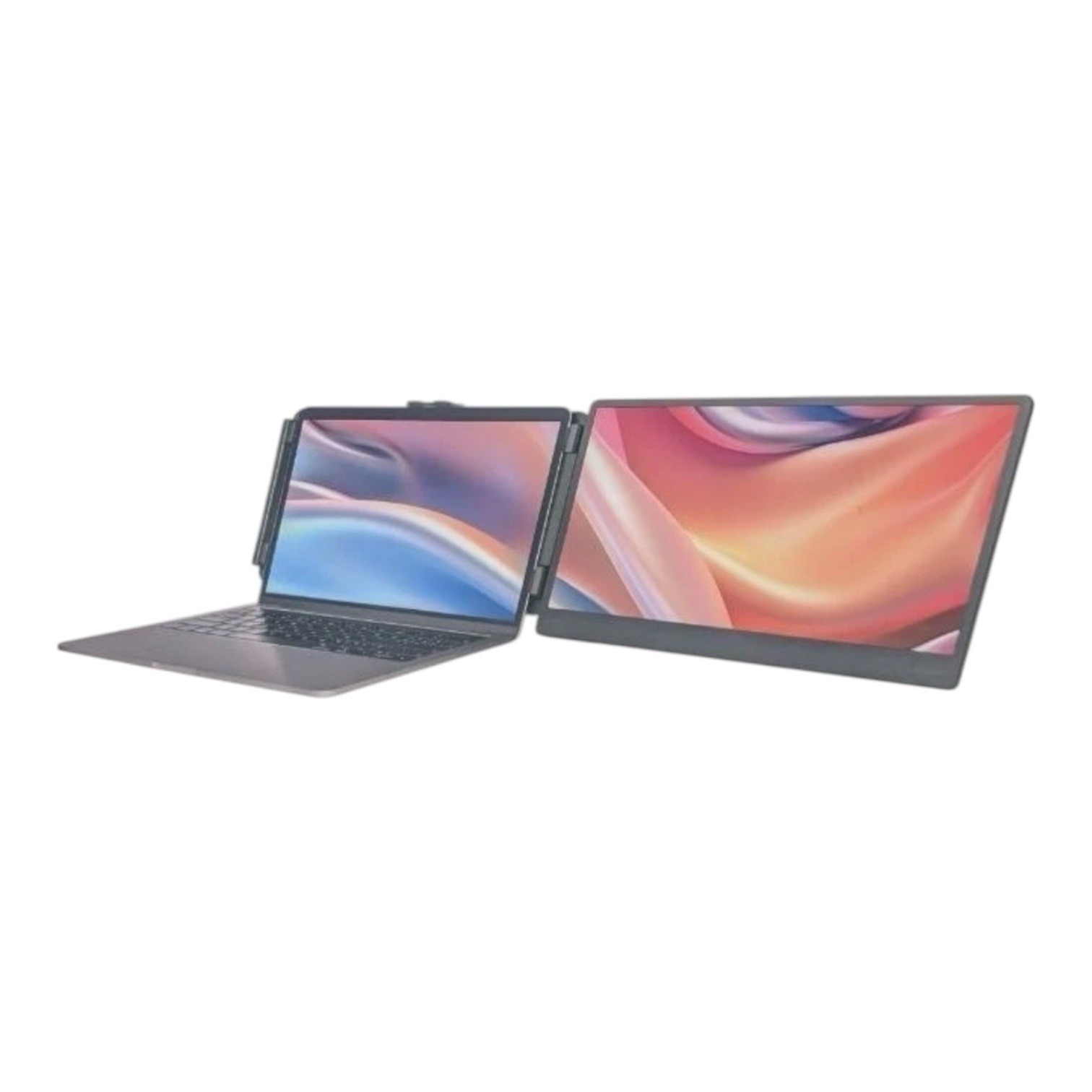 Omiodo 14.1 14 in Portable Dual Monitor Laptop Screen Extender IPS FHD USB-C