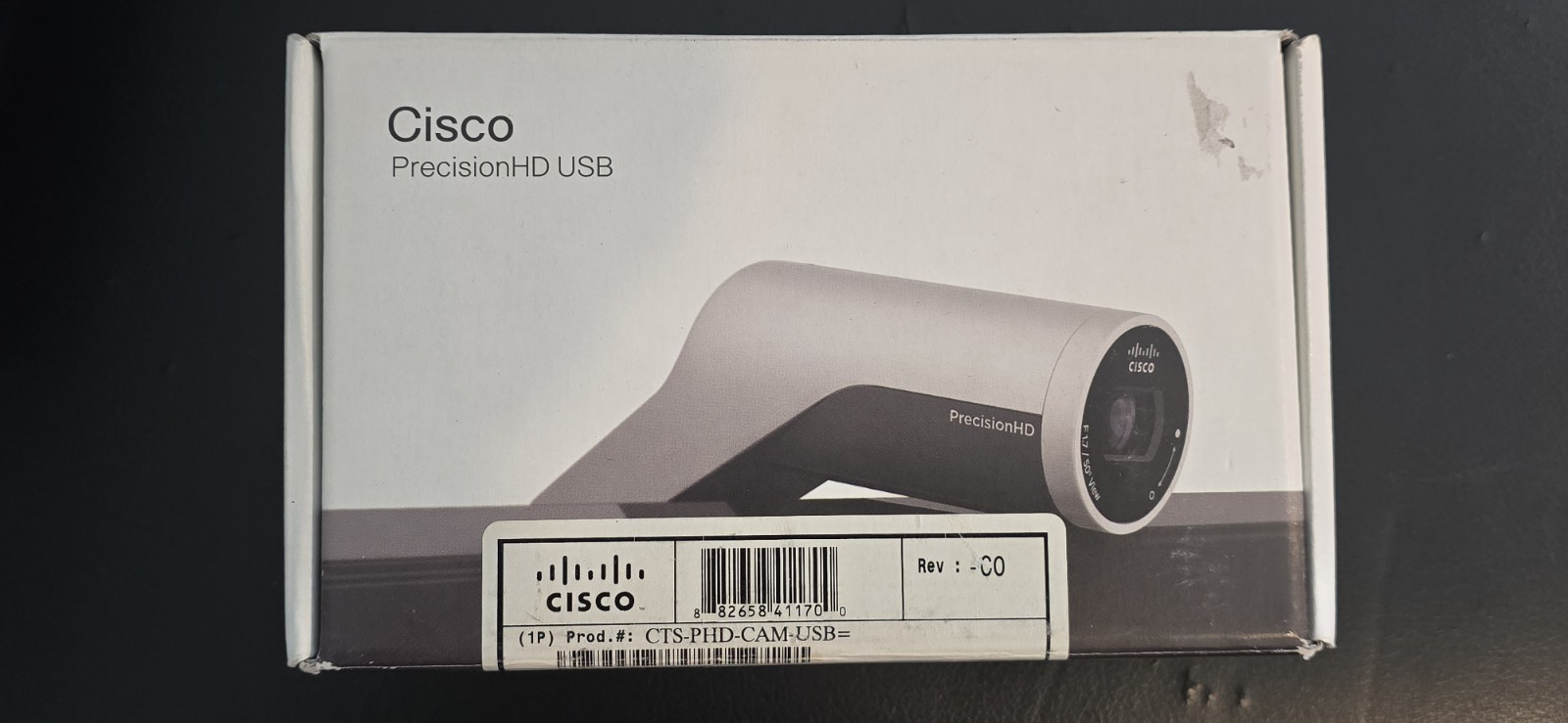 Cisco TelePresence  Precision HD USB 720P Video Camera PN 800-35449-01 B0